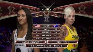 Invicta FC 4 Esparza vs Hyatt HQ [upl. by Alric]