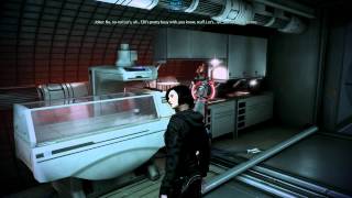 Mass Effect 3 Mordins romance tips for Joker and EDI [upl. by Hafital176]