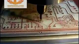 GW3030 CNC Router for engraving PCB Board [upl. by Balch]