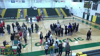 Kearney Catholic High School vs Amherst High School Mens Varsity Basketball [upl. by Booma]