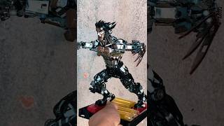 wolverine x Transformer from lighters transformers handmademodel handmade robot wolveriner [upl. by Atihana58]