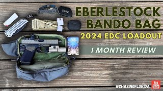 Eberlestock Bando Bag  2024 EDC Loadout One MONTH review [upl. by Alexandro]