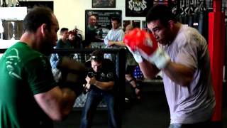 Werdum VS Wanderlei sparring [upl. by Anot]