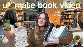 the ULTIMATE autumn book video  book unboxings book shopping amp bookshelf reorganisation [upl. by Cole]