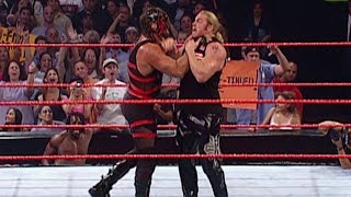 Kane returns to terrorize The UnAmericans Raw August 26 2002 [upl. by Dewain828]