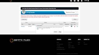 How To Add A Song To Sentric Music [upl. by Alasteir]