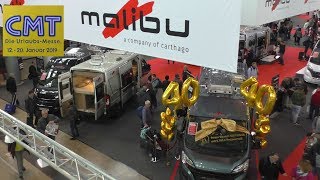 CMT Messe Stuttgart 2019  malibu Wohnmobile 40 Years Van 600  a company of carthago [upl. by Rhpotsirhc]