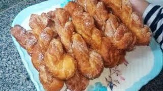 Donuts recipe Rolled leaf without oven [upl. by Adnohsel]