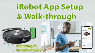 Need Help Setting Up Your iRobot App Full HowTo Walkthrough Featuring J7 Roomba Combo [upl. by Blunt]