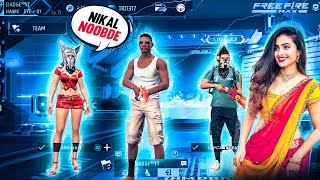 घमंडी Girl Call me Noob😡 in front of her Boyfriend  आजा 1 vs 2 में🔥  Garena Free Fire [upl. by Anne]