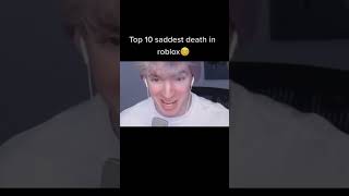 Top 10 Saddest Deaths in Roblox😔 roblox robloxsad robloxedit shorts robloxsadstory fyp viral [upl. by Tharp]