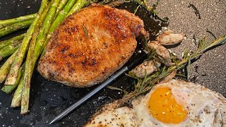 Pork chop for breakfast recipe [upl. by Alusru]