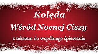 Wśród nocnej ciszy  Kolęda polska z tekstem  Babadu TV [upl. by Elenore]