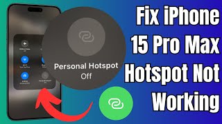 How to Fix iPhone Hotspot Not Showing on PC [upl. by Atiuqehc]