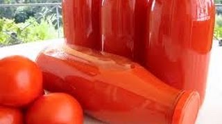 πως φτιαχνουμε κονσερβα ντοματα  making canned  preserved tomatoes [upl. by Sualkin]