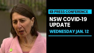 New South Wales reports five new cases of locallyacquired COVID19  ABC News [upl. by Terrell668]