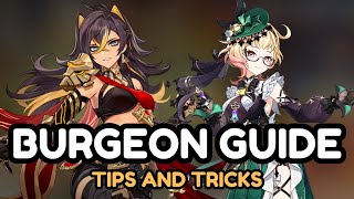 How to play BURGEON  Genshin Impact [upl. by Annovahs235]