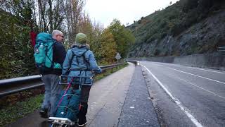 Camino de Santiago Villafranca del Bierzo  Las Herrerias [upl. by Arjun]