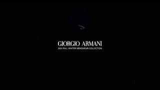 Giorgio Armani Men’s Fall Winter 202425 fashion show [upl. by Yank161]