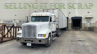 Selling It For Scrap Freightliner Fld120 Trucking [upl. by Severin422]