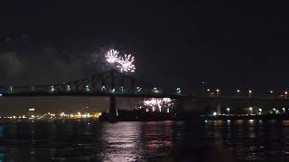 Belgium 🇧🇪 fireworks 🎆 at La Ronde [upl. by Rinum347]