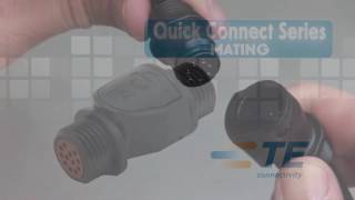 DEUTSCH Quick Connect Series Connector Instructions [upl. by Hareema794]