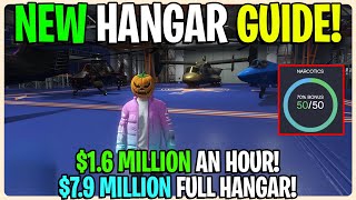 How I Made MILLIONS With The New Hangar GTA 5 Online Hangar Guide [upl. by Eceryt122]