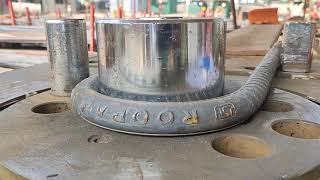 On site TMT 25mm bar bend test ISO 17862008 civil101 civilguruji [upl. by Fairleigh]