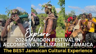 2024 Maroon Festival in Accompong St Elizabeth Jamaica  The BEST Jamaican Cultural Experience [upl. by Toffic]