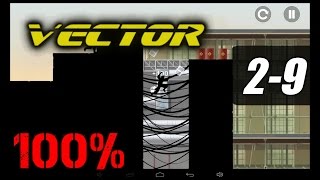 Vector Gameplay Stage 210 Construction Yard 100  All Bonuses  All Tricks  3 Stars [upl. by Eirelam]