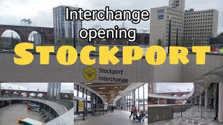 Stockport interchange opening [upl. by Laroc]