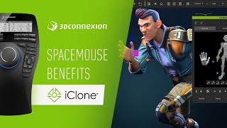 iClone x 3Dconnexion  SpaceMouse benefits and features [upl. by Jacobo]