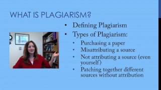 Avoiding Plagiarism [upl. by Yddur]