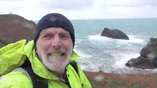 storm Ciaran 021123 Boscatle Trebarwith Strand Polzeath beach [upl. by Pincince]