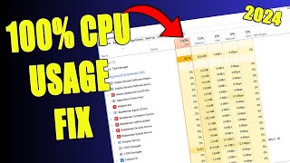 How to Fix 100 CPU Usage Windows 10 In 2024  Fix System Use 100 CPU  Boost Fps  Zimo tdm [upl. by Korb386]