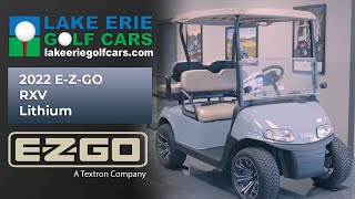 2022 EZGO RXV Lithium Golf Cart [upl. by Annotahs755]