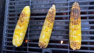 How to Grill BBQButter Corn on the Cob in the Husk on Pit Boss Pellet Grill [upl. by Ossie]