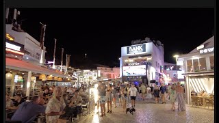 Albufeira Old Town walk at night [upl. by Yendic]