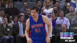 Boban Marjanovic Highlights vs Sacramento Kings  8 pts  4 rebounds  11012017 [upl. by Loleta]