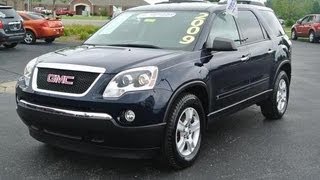 2009 GMC Acadia 2WD SLE V6 Start Up and Full Tour [upl. by Reave]