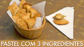 Como fazer Pastel com 3 ingredientes  Segredinhos 174 [upl. by Dyanna228]