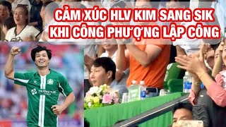 CẢM XÚC HLV KIM SANG SIK KHI CÔNG PHƯỢNG GHI BÀN GIÚP TRƯỜNG TƯƠI BÌNH PHƯỚC THẮNG TRẺ TPHCM [upl. by Ruvolo]