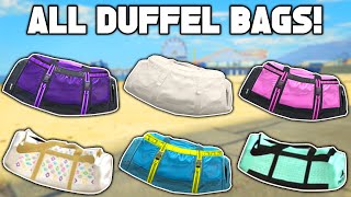 Easiest Method On How To Get All Colored Duffel Bags Glitch In Gta 5 Online 165 [upl. by Baecher800]