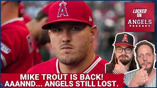 Mike Trouts Return Spoiled Same Old Los Angeles Angels What Reid Detmers MUST Do In Next Start [upl. by Nosaes]