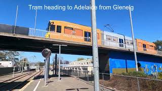 Explore Goodwood Station multiple Passenger trains and overhead trams [upl. by Ganiats225]