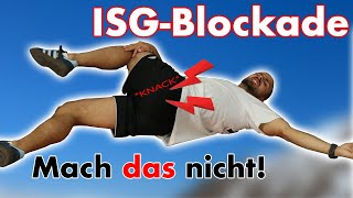 ISG  Blockade einrenken ►►► Diesen Fehler bezahlst du mit Schmerz  dauerhafte Lösung [upl. by Tray742]