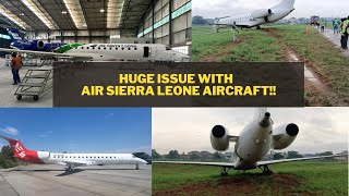 Huge Incident with Air Sierra Leone Aircraft  Freetown Lagos Nigeria [upl. by Enaed562]