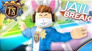 PARTY KANINEN ER KOMMET TIL JAILBREAK  Jailbreak  Dansk Roblox [upl. by Nareht]