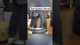 Tire Stretch Secret car mechanic [upl. by Giacobo]