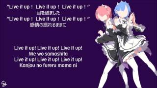 【 ParadisusParadoxum 】 by MYTH amp ROID  ReZero OP 2  Lyrics [upl. by Marlie]